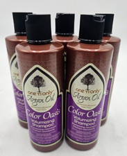 Lot of 5-ONE 'N ONLY ARGAN OIL COLOR OASIS VOLUMIZING SHAMPOO 12 OZ-NEW