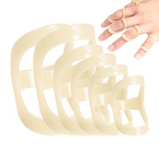 6pcs Middle Pinky Thumb Trigger Finger Splint Arthritis Protection PP Adjustable