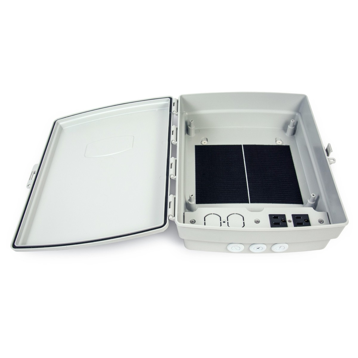 Outdoor Waterproof Enclosure Nema Box Cabinet w/ Wifi Label
