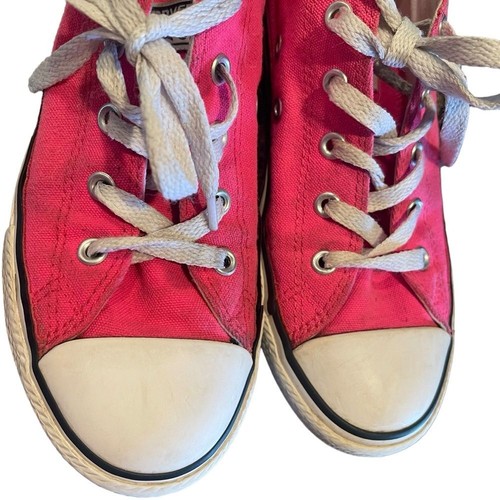 Converse All*Star Mädchen rosa Sneaker Gr. 3 Schnürer rutschfest Low Tops sportlich - Bild 2 von 10