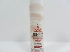 3 PACK of HEMPZ PEPPERMINT VANILLA SWIRL SWEET KISSES HERBAL LIP BALM