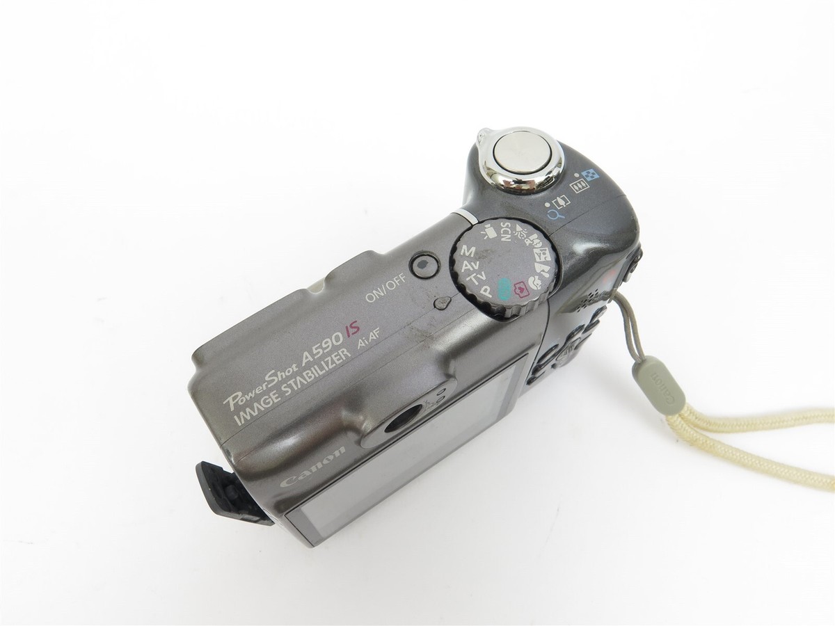 Canon PowerShot A590 IS Digital Camera 4x Zoom 2.5