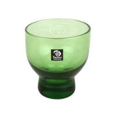 2.4 oz Green Shot Glasses Glass Cup for Japanese Cold Sake Cup 2624