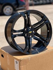 Camaro Wide Wheels With Wide Tires Packages Black Gloss 20x10 20x11