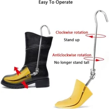 Shoe Stretcher Expander Cowboy Boot Sneaker Widener Size Shaper Keeper Stretcher