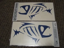G Loomis Large Decal Set - R & L Facing - Surface Mount Stickers - Navy Blue