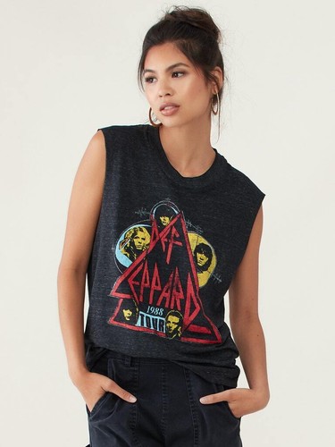 88 Rocker Muscle Tee Shirt Black 