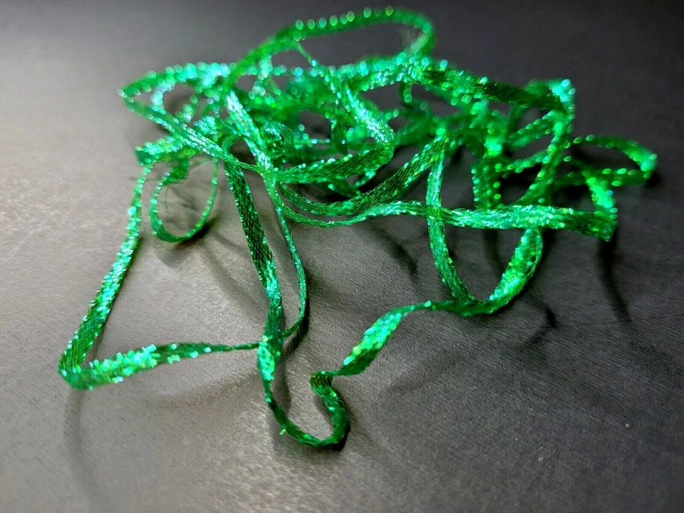 FLAT DIAMOND BRAID - Fly Tying Material - 15 COLORS - Body Flash - 2mm/6' - NEW! - Image 3 of 4