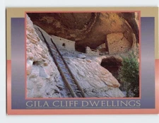 Postcard Gila Cliff Dwellings NM USA