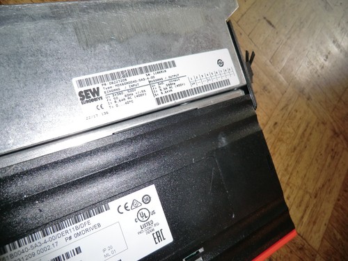 SEW EURODRIVE Movidrive MDX61B0040-5A3-4-0T MDX60A0040-5A3-4-00 wie neu - Picture 4 of 6