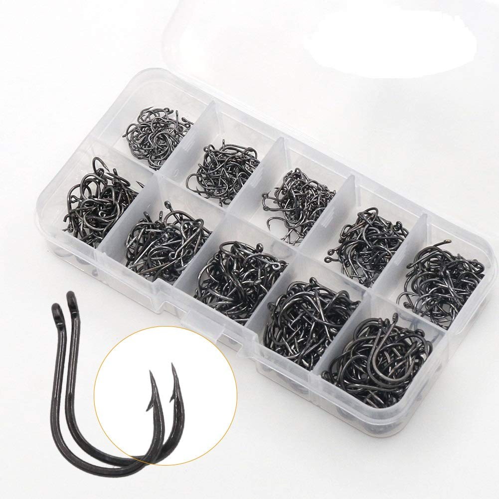 assortmemt fishing hooks Eagle Claw Tackle Hook, Swivel, Sinker Assortment HOOKSSASST Good's Store Online 211 Aberdeen light wire hooks Multiple sizes for panfish Bulk pack saves money Made in Denver Carbon Steel Fishing Hooks 500