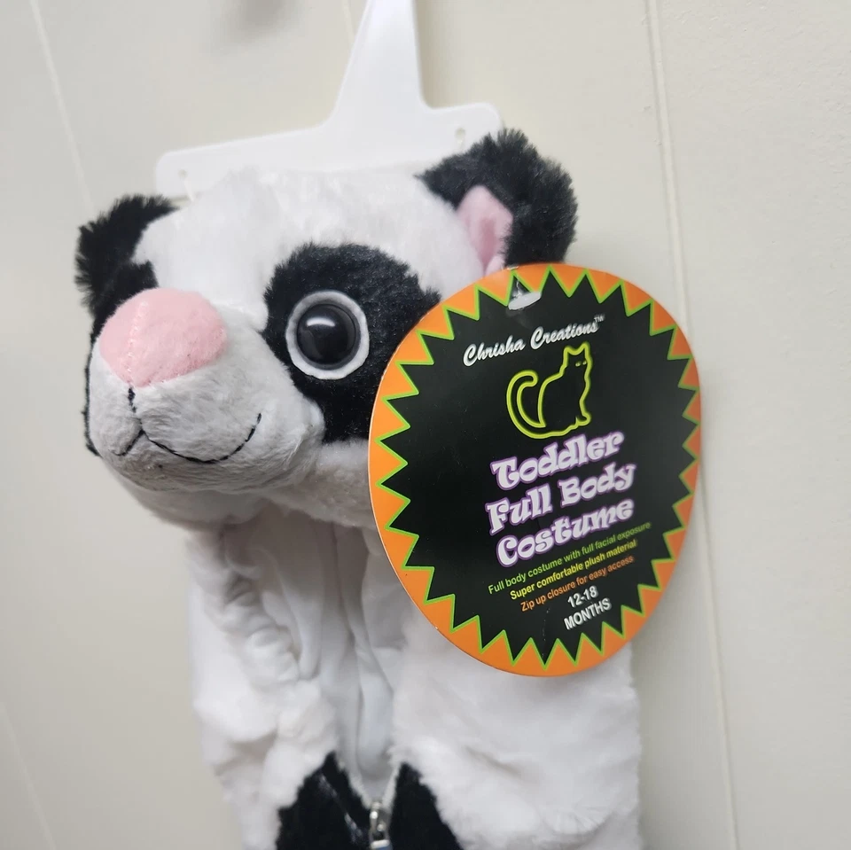 adorable panda full suit Infant Baby Toddlers Halloween Costume, 12-18 Months  - Image 2 of 4
