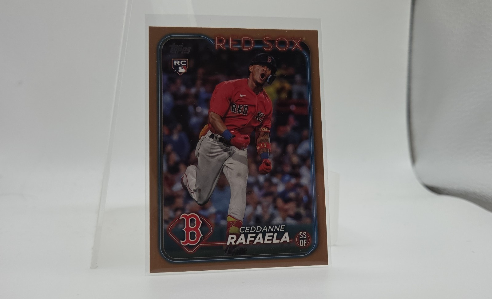 2024 Topps Series 1 - Ceddanne Rafaela #313 Gold /2024 (RC)