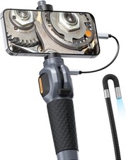 USB-C Endoscope Inspection Camera with 5FT Semi-Rigid Probe Fit for iPhone 15/16