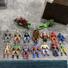 Vintage MOTU 16 Pc Lot - He-Man Battle Armor Skeletor  Mer-Man Leech Mantenna