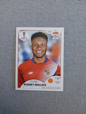 Panini Sticker Rodney Wallace Costa Rica NEU 