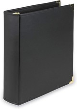 Ssill Classic Collect Leather 3 Ring Binder, Executive Presentat