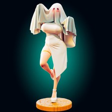 Thicc Ghost Girl Figure / Statue various size...