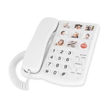 Landline Phones for Seniors, Simple Big Button Phone for Seniors-Corded Telep...