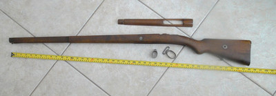 Turkish Mauser 88/05/35 Bolt Rifle 7.92mm Mauser,  STOCK, HANDGUARD, HARDWARE.