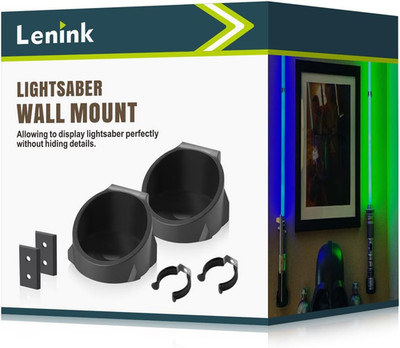 2 Pack Lightsaber Wall Mount - Holder Rack Compatible with Galaxy'S Edge and Mos
