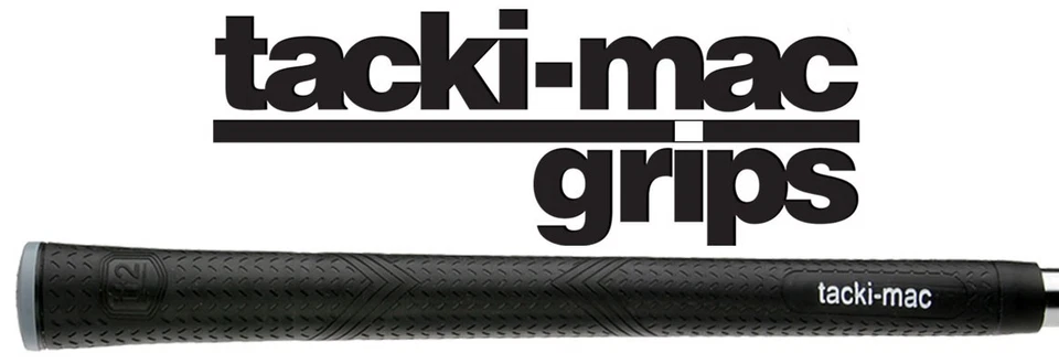 Tacki-Mac Avon Itomic IT2 Black Golf Grips Set Standard/Midsize Core .600 Round - Image 2 of 4