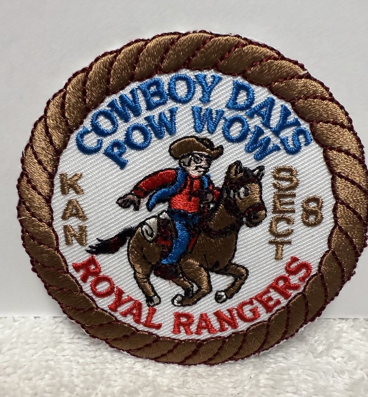 Royal Ranger Kansas section 8 powwow patch