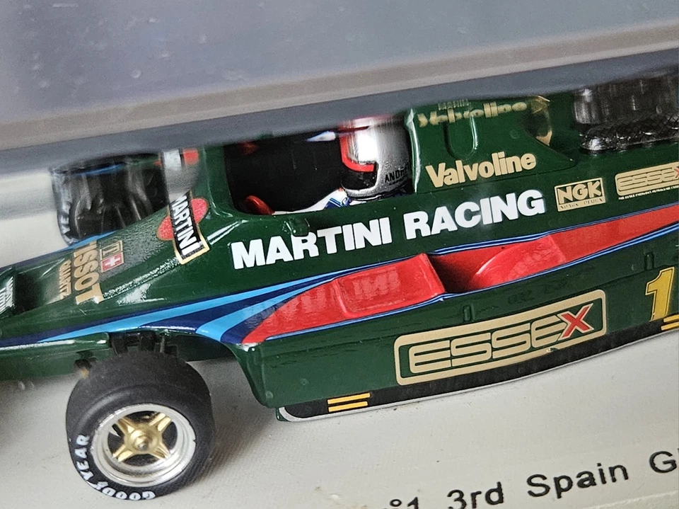 SPARK LOTUS 80 NO. 1  3rd IN THE SPANISH GRAND PRIX OF 1979 1/43 SCALE MIB - Image 3 of 4