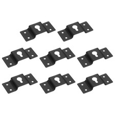 8Pcs Wall-Mounted Speaker Hanging Brackets, 2.8 x 1.18In
