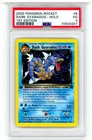2000 Dark Gyarados Team Rocket 1st Edition Holo Pokemon #8 PSA 3