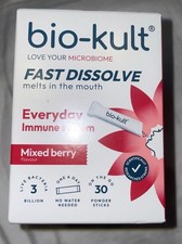 Bio-Kult Everyday Fast Dissolve Powder for Digestive System Berry 30 Sticks