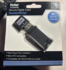 Brand New Vivitar R1 USB Secure Digital SD HC Card Reader  Writer Mac  PC