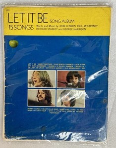 The Beatles Let It Be Song Album Hansen K302 15 Song Book