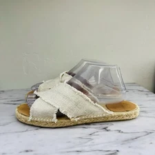 Castanet Palmer Slides Cream Women’s Size 9