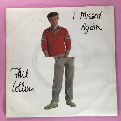 PHIL COLLINS, I MISSED AGAIN, I M NOT MOVING, 1981, 7'' VINYL SINGLE, VIRGIN,