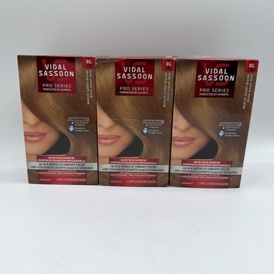 Vidal Sassoon Pro Series 8G Medium Golden Blonde 3 Pack