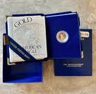 1995-W American Gold Eagle 1/10 oz — photo from another recent sale