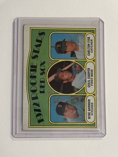1972 Topps Red Sox Rookie Stars Carlton Fisk #79- NRMT! - Picture 2 of 3