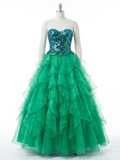 Mac Duggal Sequin Tulle Prom Dress Size 2