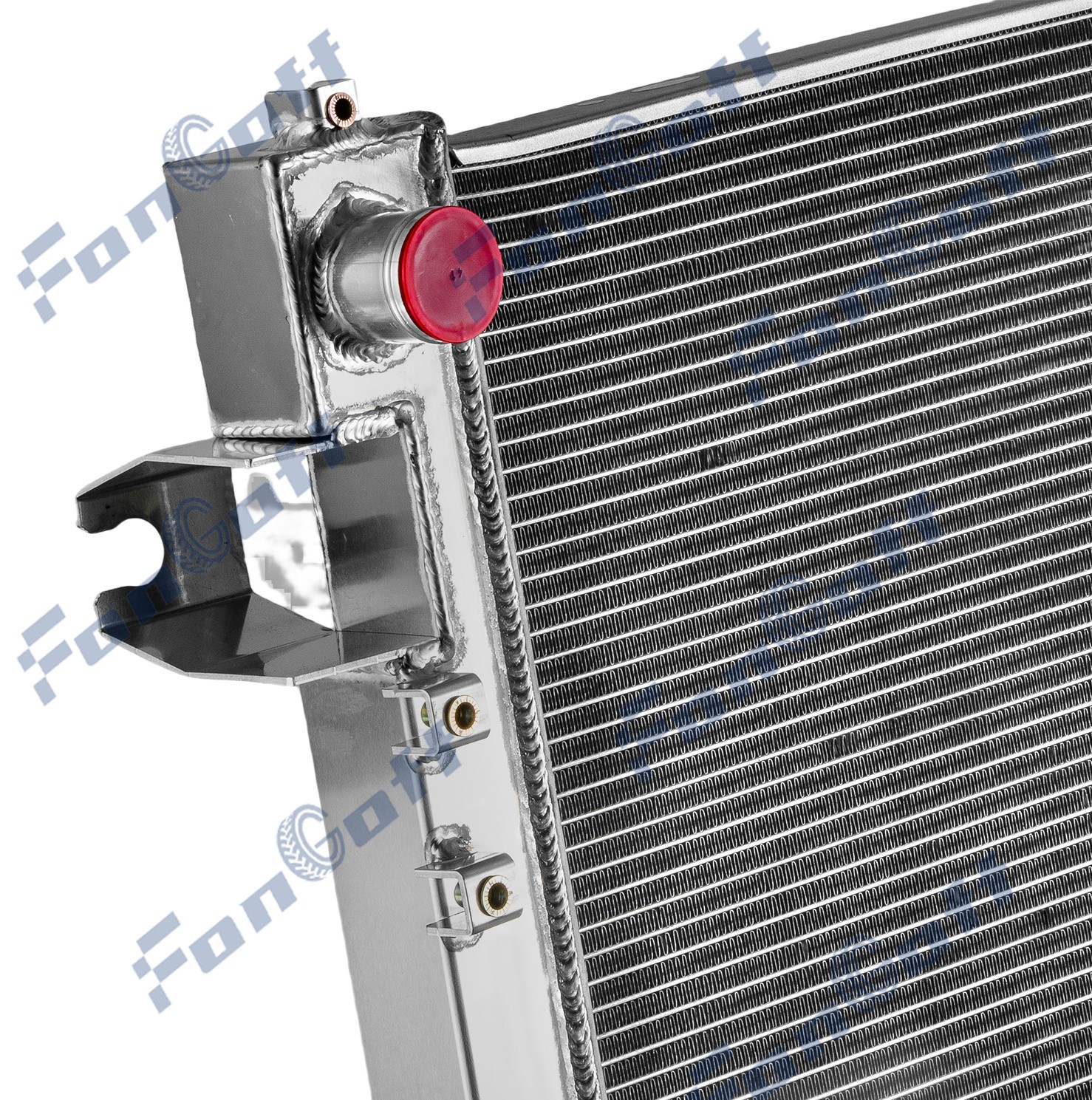 4Rows Core Radiator Fits 2010-12 Dodge Ram Cummins 2500/3500/4500 Diesel 6.7L thumbnail 6
