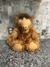 Alf Plush talking doll with cassette. WORKS