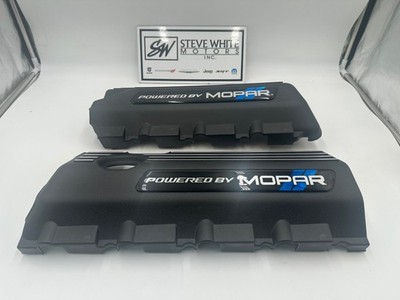 Challenger Charger 345 Hemi Engine Cover Valve Powered By Mopar Oem 2 Pcs Blue