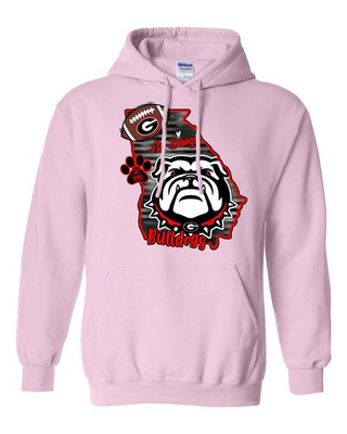 #ad Bulldogs University of Georgia Georgia Bulldogs Hoodie Unisex $26.99