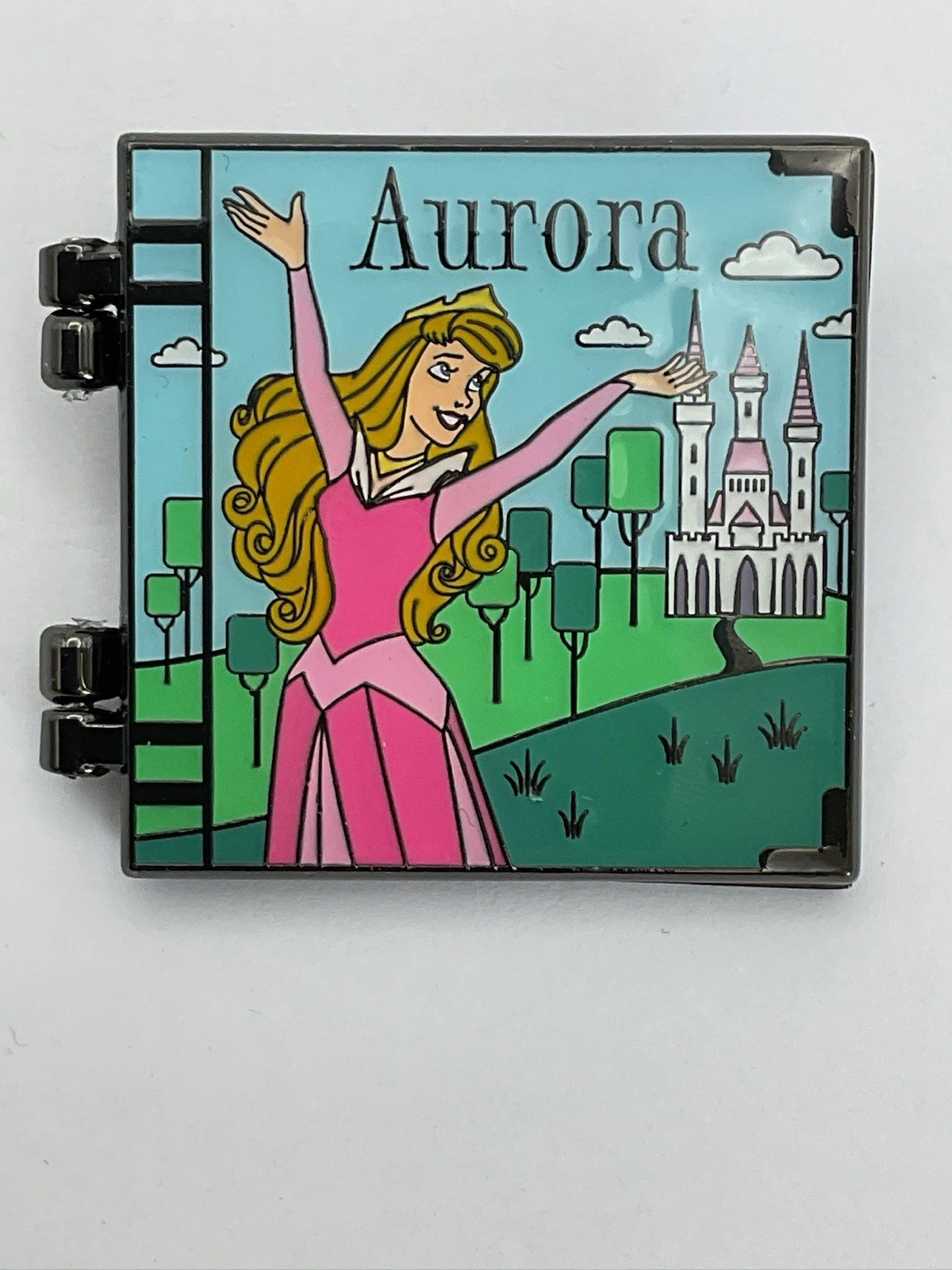 Loungefly Aurora Princess Book Hinged Once Upon A Time 2024 Disney Pin B1