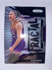 2025 Panini Prizm WNBA #9 Alyssa Thomas Fractal Insert Phoenix Mercury