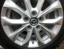 215/60 R16 Winterreifen Alufelgen für Mazda CX-3 „Design 62 silber“ DD2F V3 810