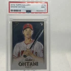2018 Topps Gallery Shohei Ohtani 116 RC Rookie Card PSA 9 Mint INVEST NOW!!