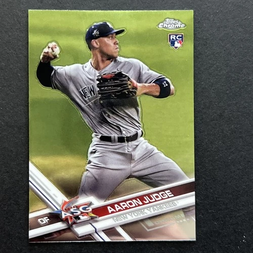 2017 Topps Chrome Update Aaron Judge All-Star #HMT40 RC New York Yankees