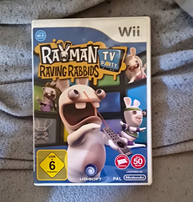 Ubisoft Rayman Raving Rabbids: TV Party Nintendo Wii PAL USK 6 Rayman