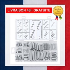 Kit 200 Ressorts Acier Inoxydable Traction Compression Oscillants Boîte